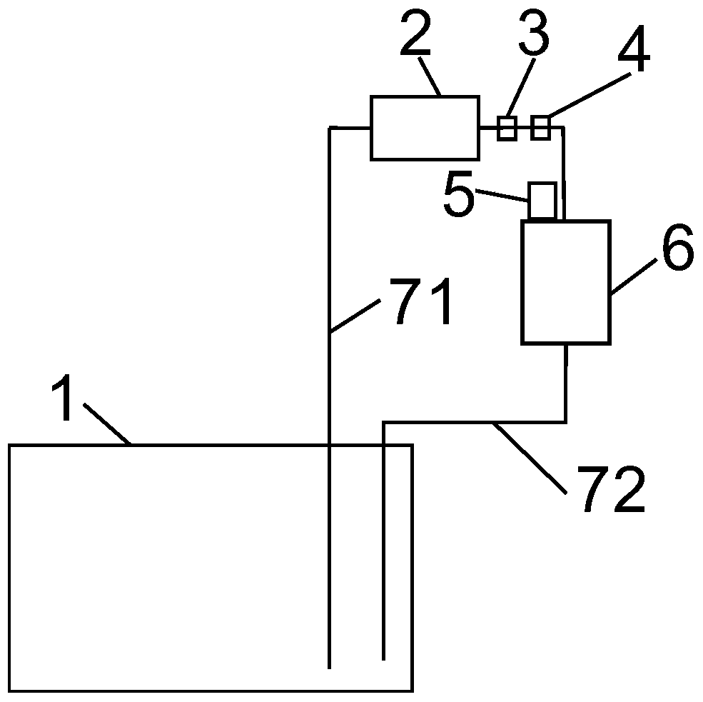 An electrostatic adsorption-based lubricating oil detection device for reducers and its application method