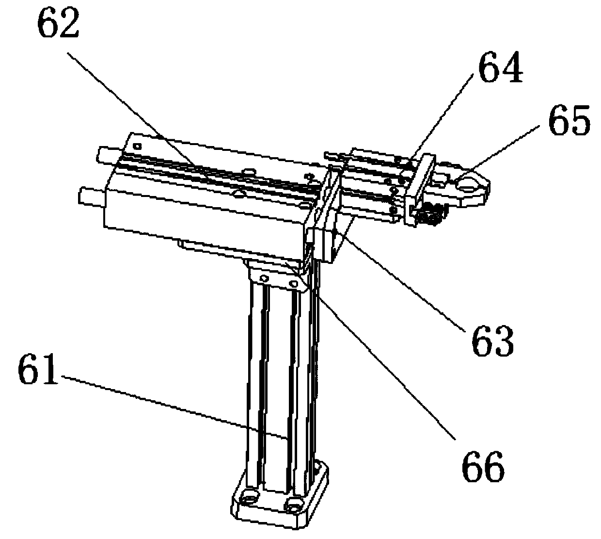 Single-station pipe joint press-in machine