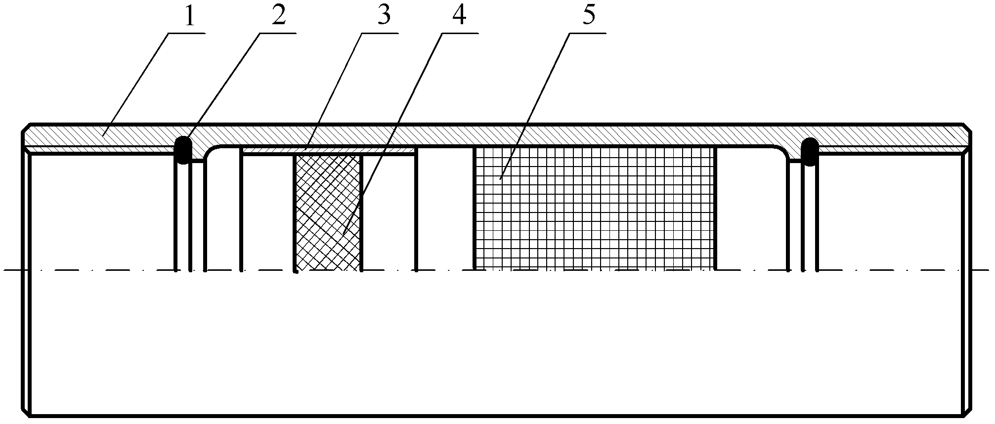 Device for measuring radial pressure of underground sucker rod