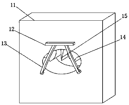 Waste tinned wire excess material recovery device