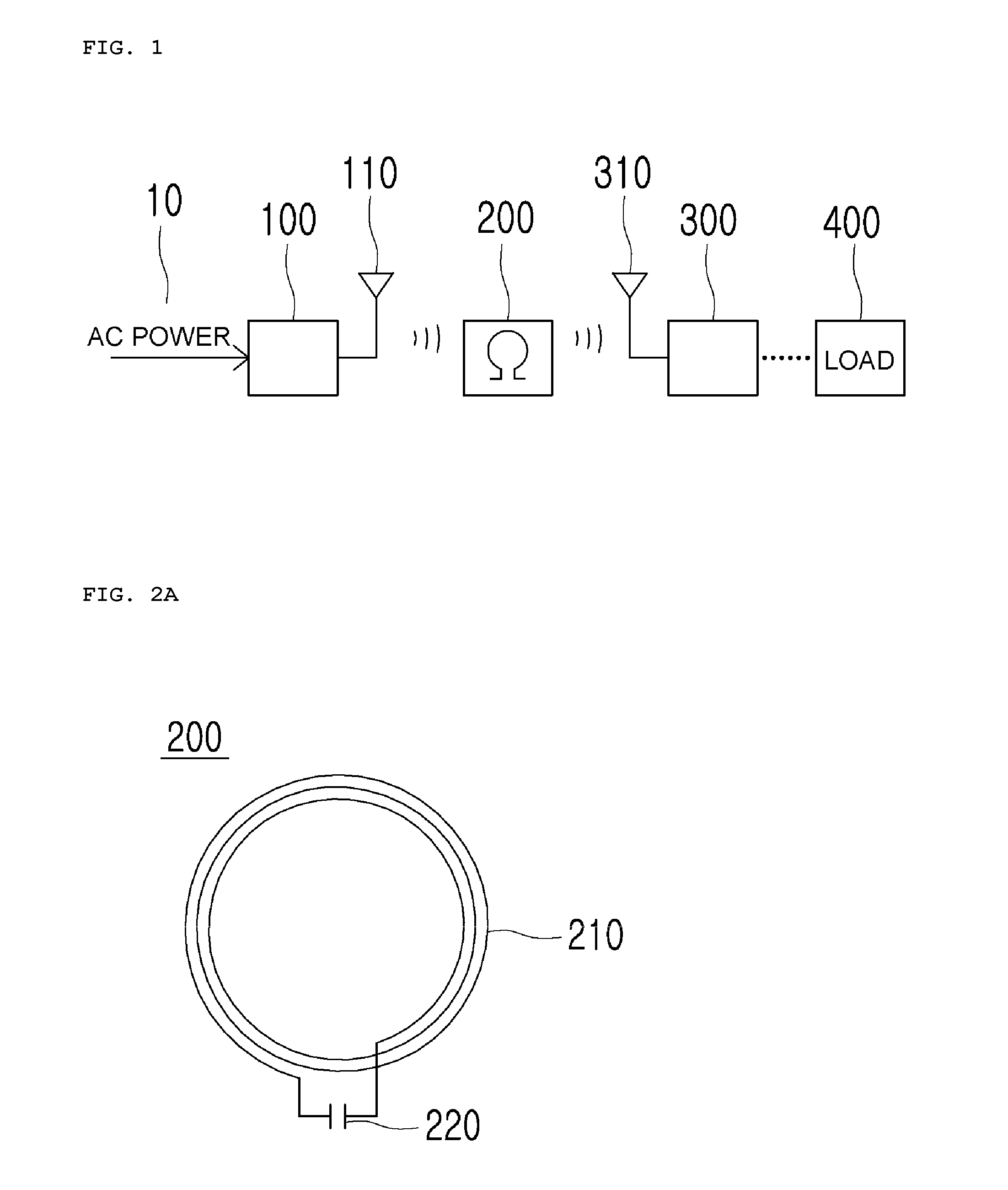 Wireless power relay device and wireless power transmission system