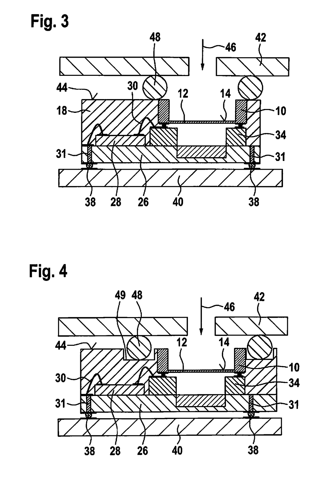 Micromechanical component and method for packaging a substrate having a micro-electromechanical microphone structure which includes at least one piezoelectric layer