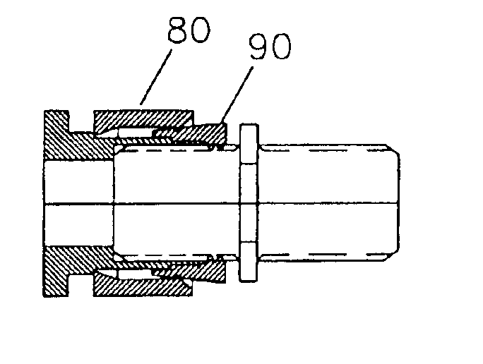 Moisture seal for an F-Type connector