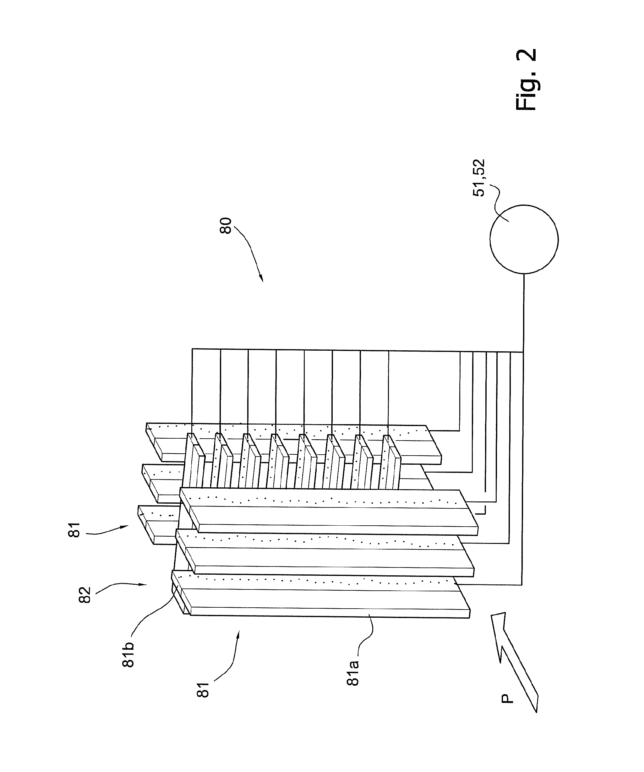 Processing a mass of pumpable foodstuff material