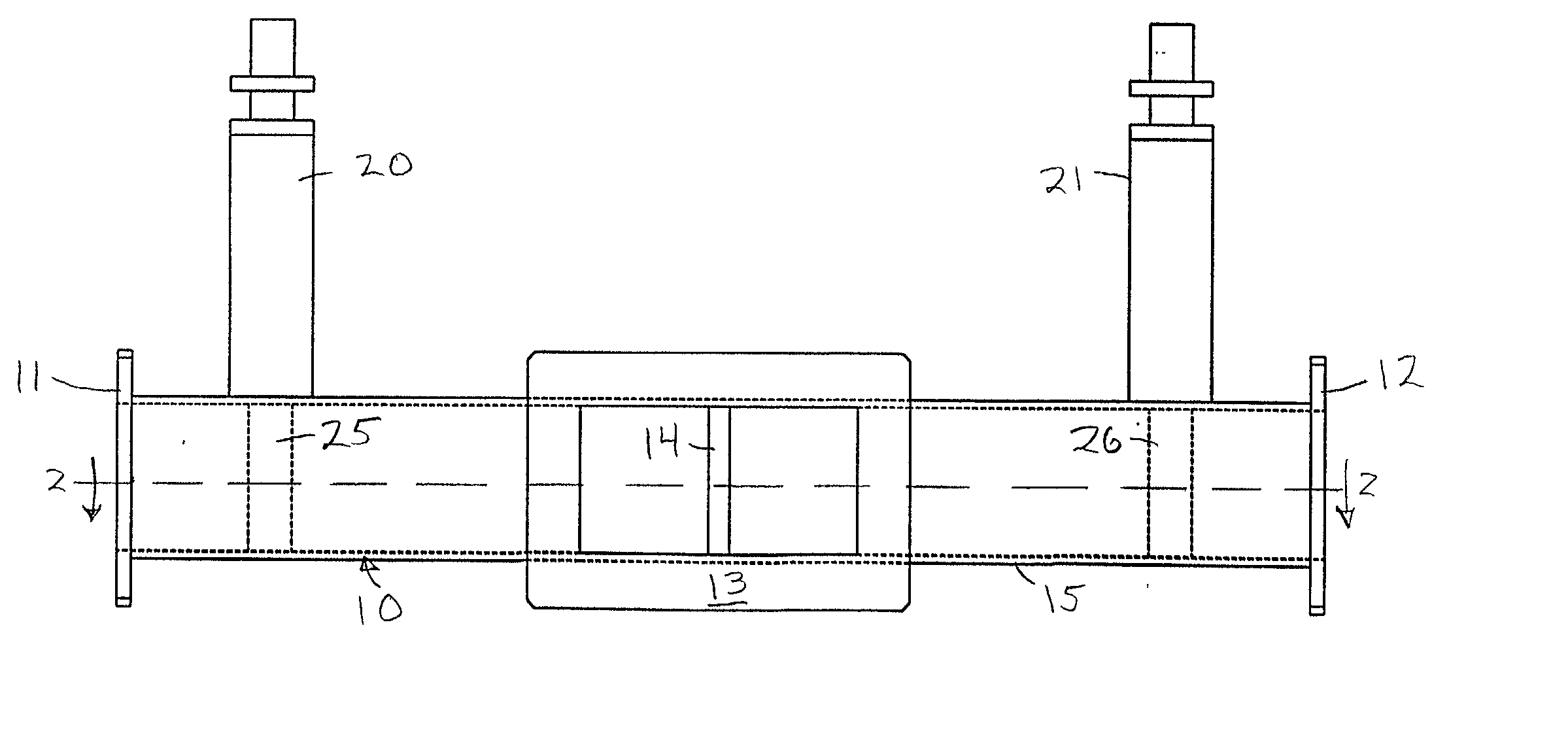 Apparatus and method for in-process high power variable power division