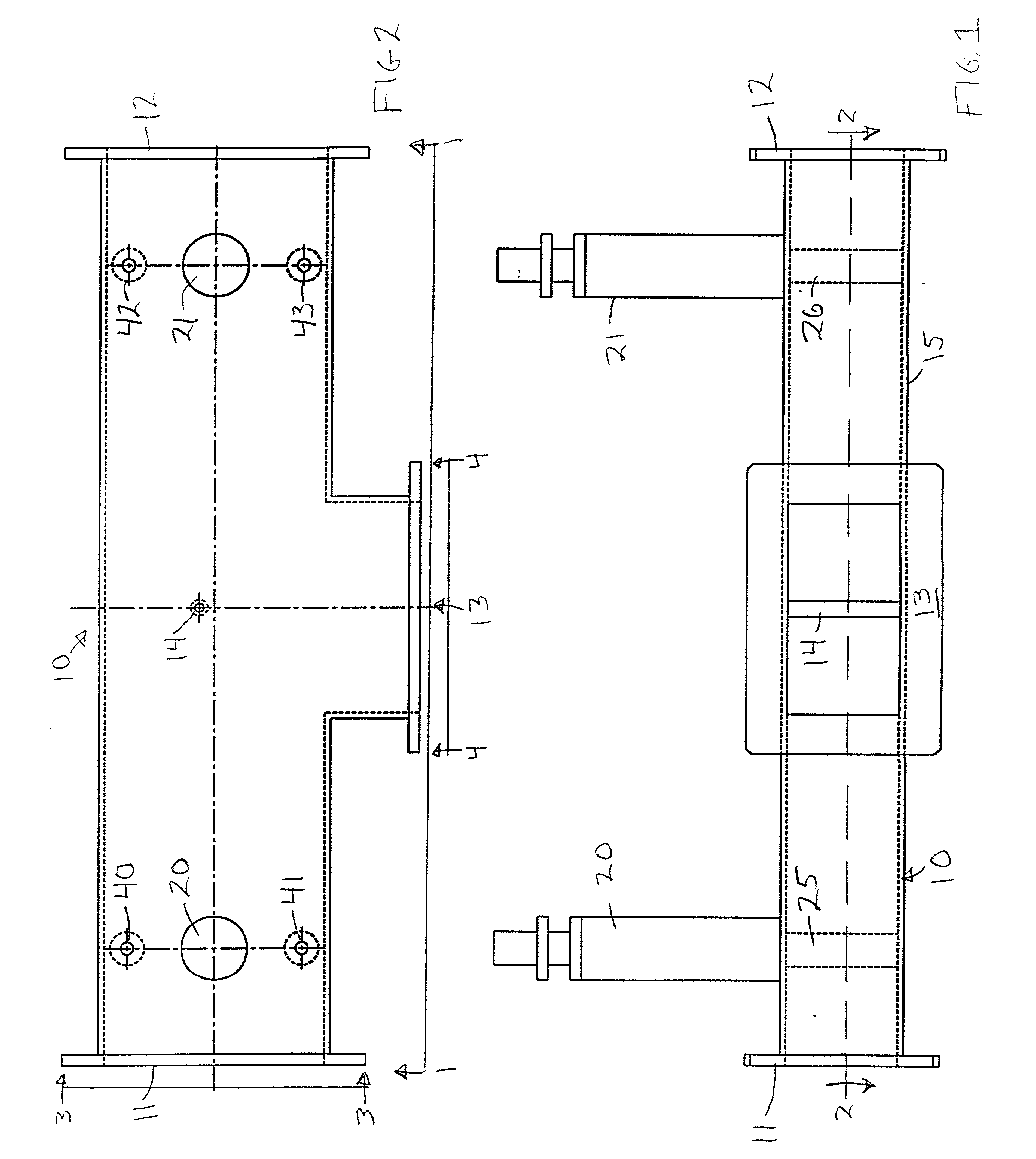 Apparatus and method for in-process high power variable power division