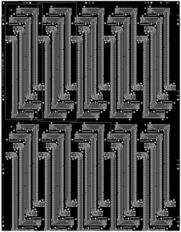 Array graph drawing method and system