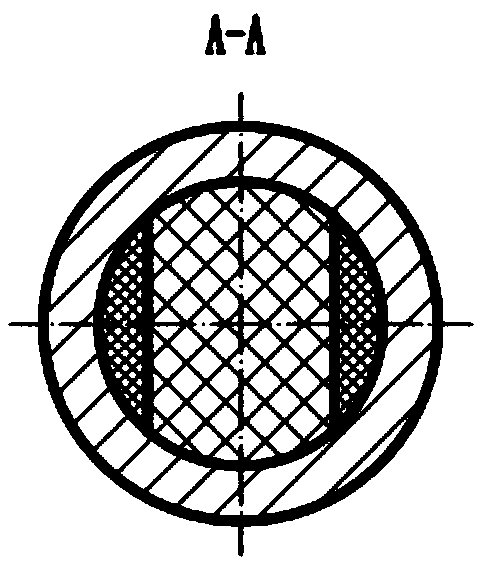 Artificial hail-suppression rain-enhancement projectile with rain-enhancement catalyst distributed away from fuse output end