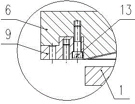 Double-curved-surface spherical seismic mitigation and absorption supporting base with limiting device easy to replace