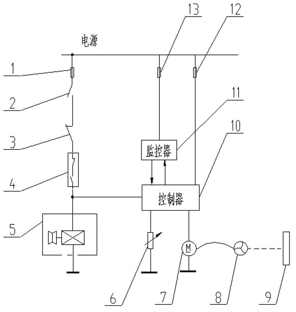 An Intelligent Control System Conducive to Improving Excavator Heat Dissipation Efficiency