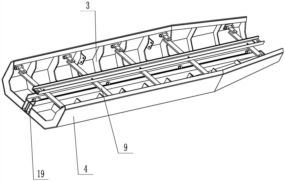 Inner formwork for hollow columns