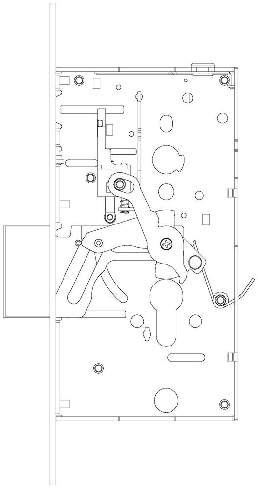 Lock body and main spring bolt locking mechanism thereof