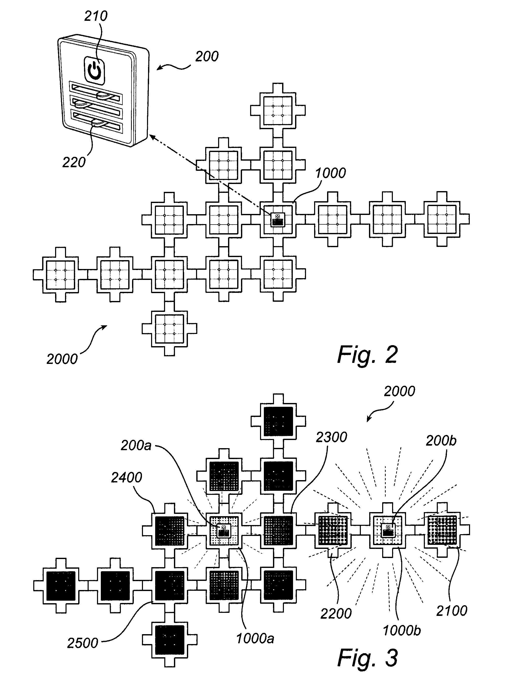 Control device for controlling a lighting effect