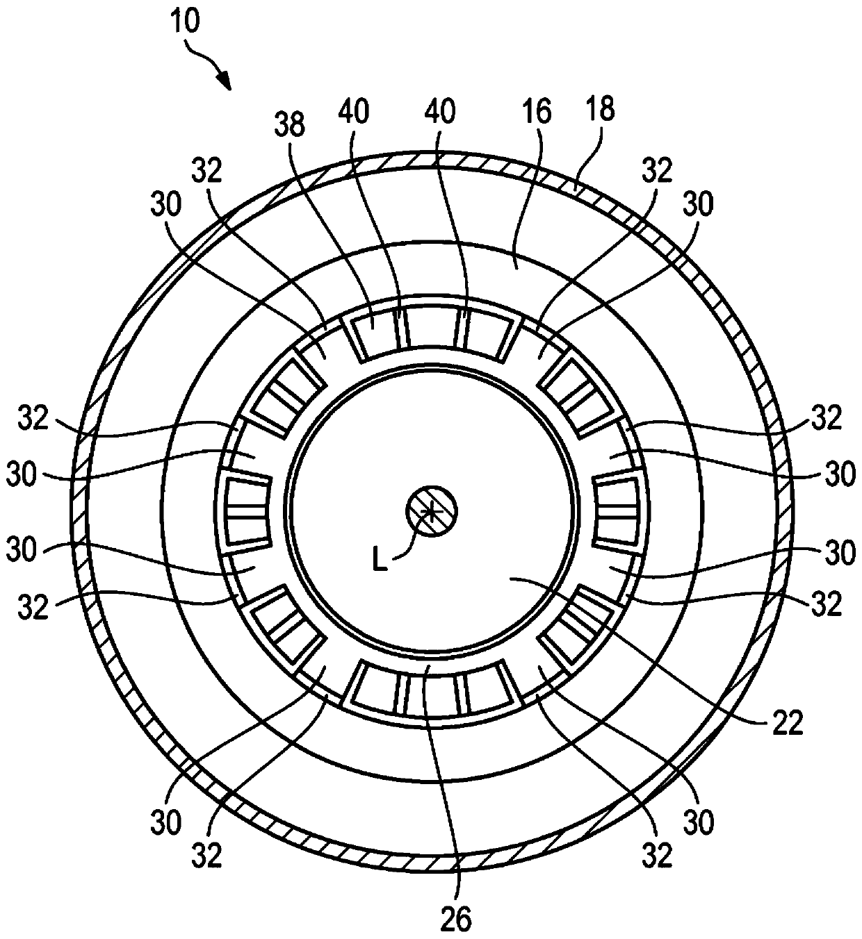 Motor carrier for electric motors, especially fans of vehicle air conditioning units