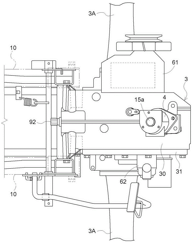 Operating vehicle