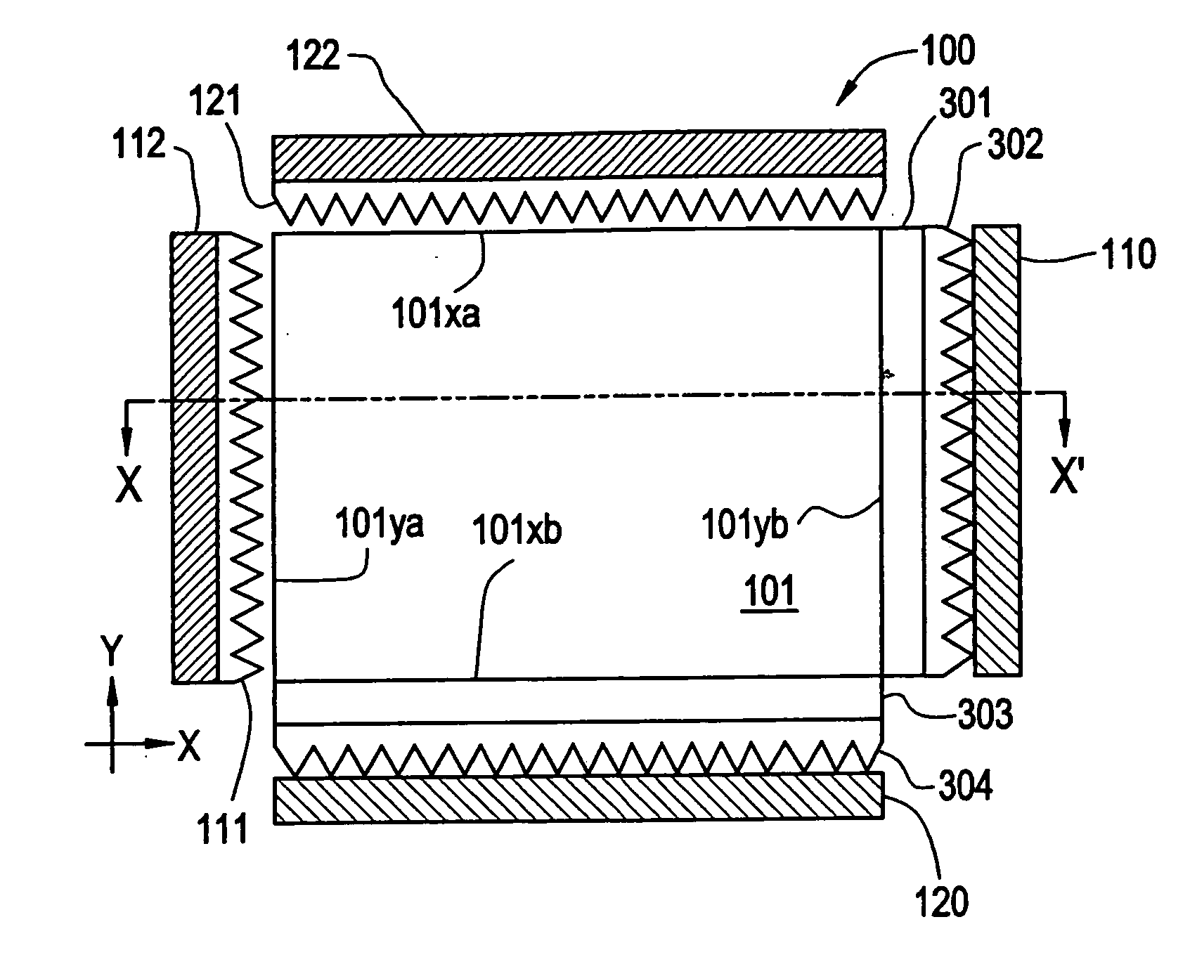 Touch panel, display device provided with touch panel and electronic equipment provided with display device