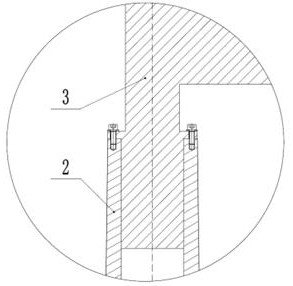 Vertical wind tunnel model pitching-rolling test device and use method