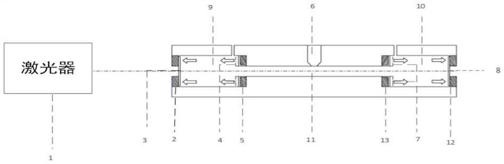 A photoacoustic cell with adjustable resonant frequency and its adjustment method