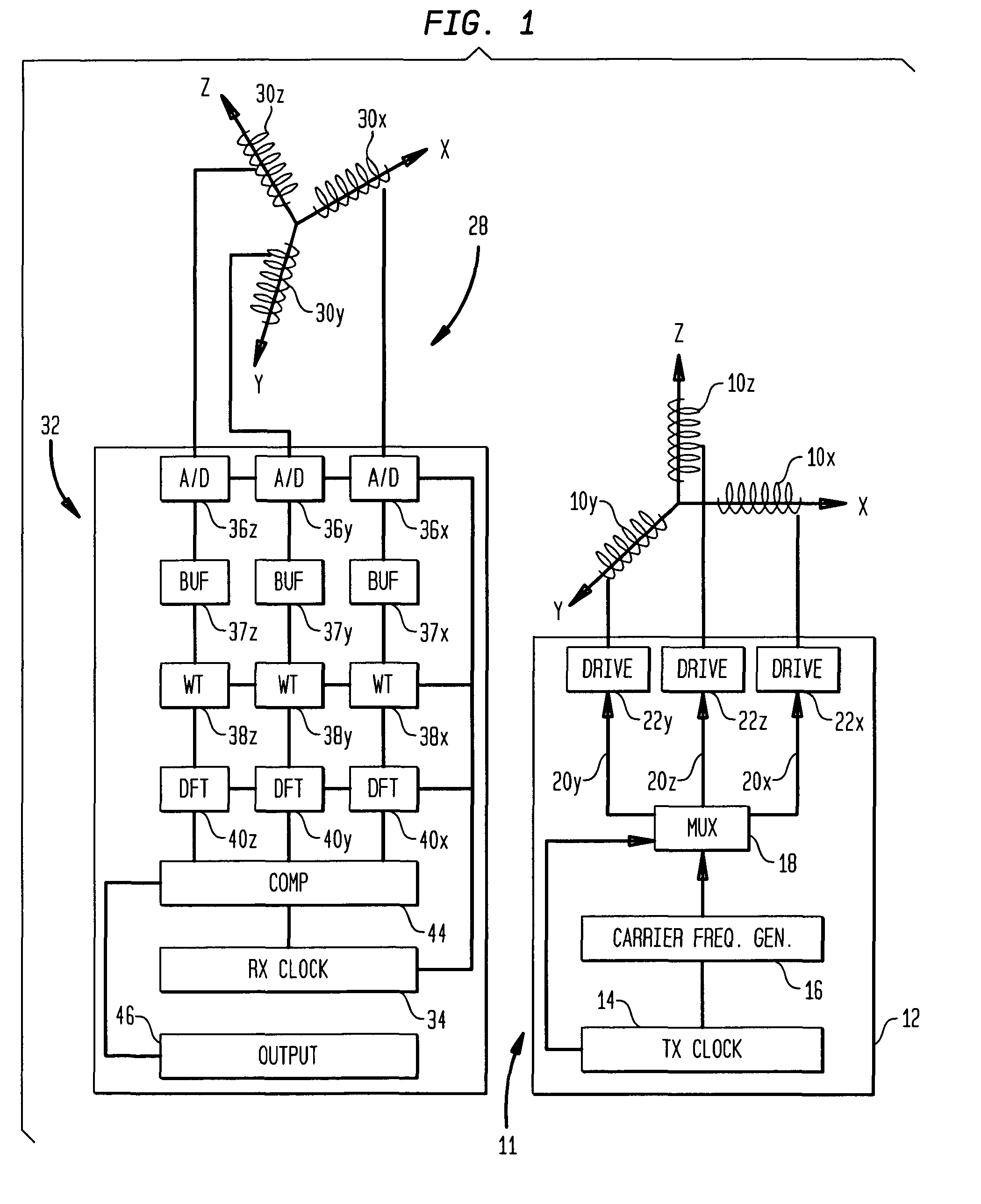 AC magnetic tracking with phase disambiguation