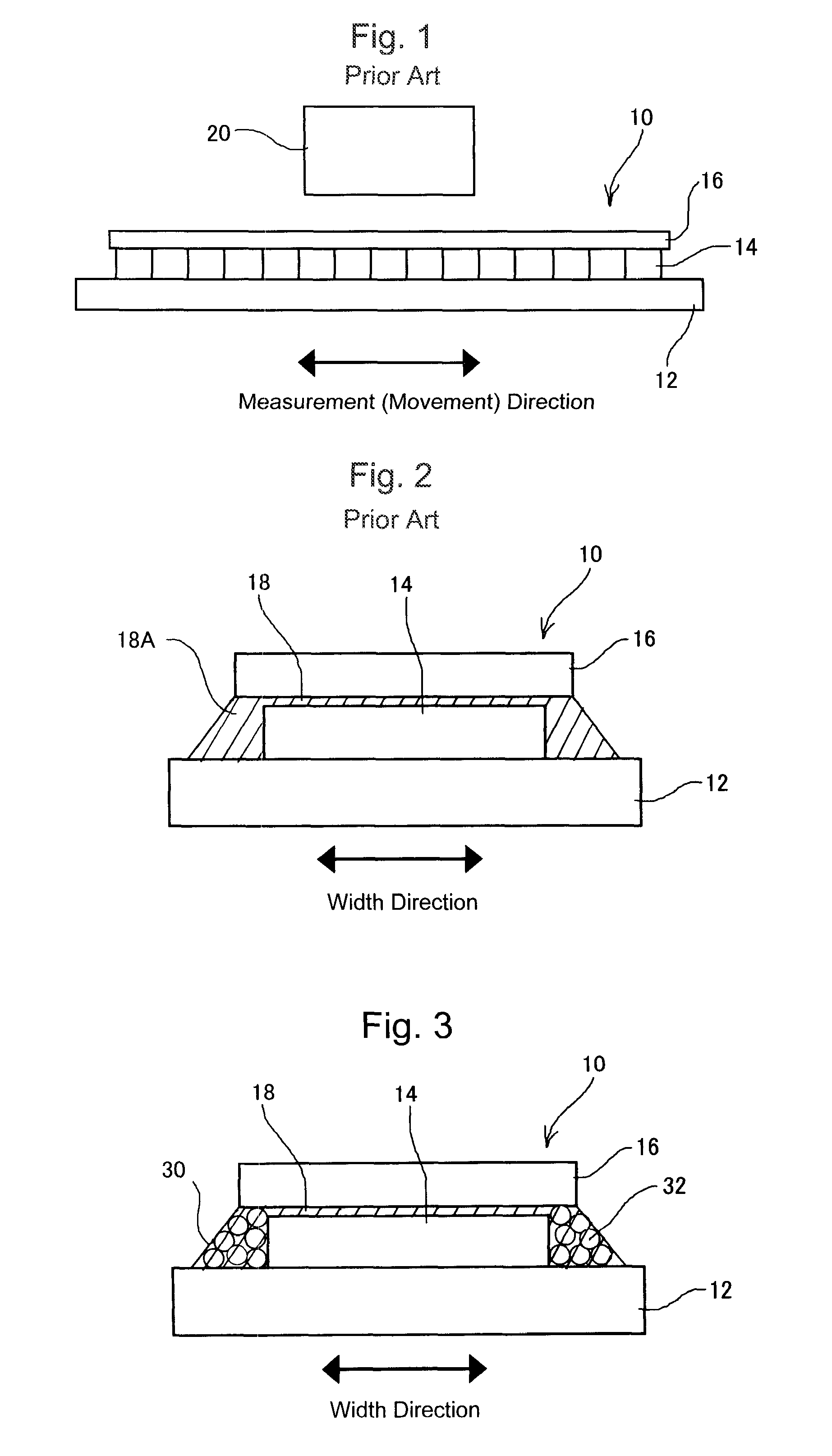 Structure for protecting scale graduations