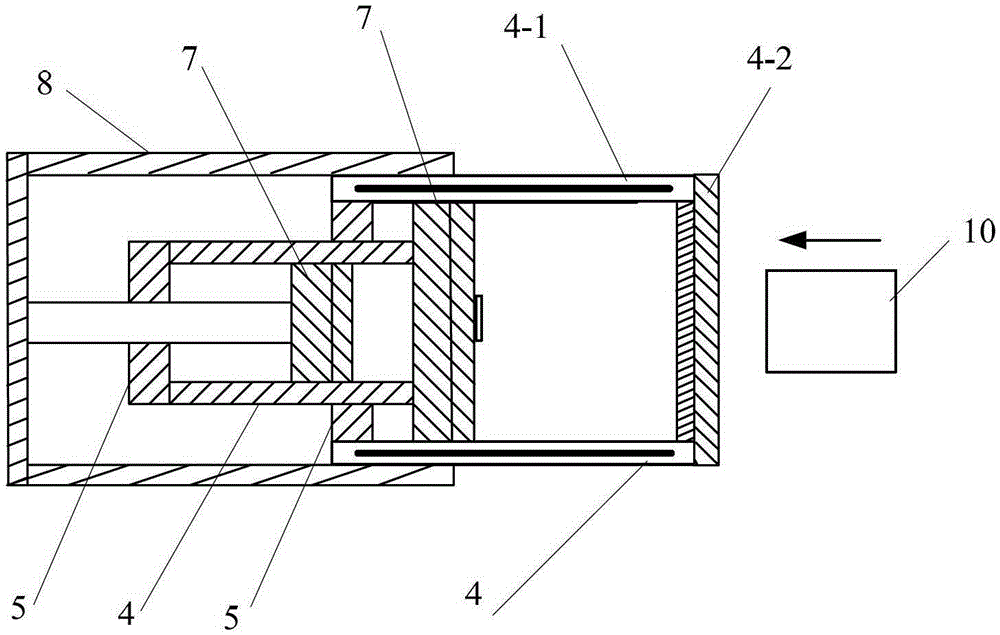 Production line fast feeding mechanism and working method with intelligent deceleration device