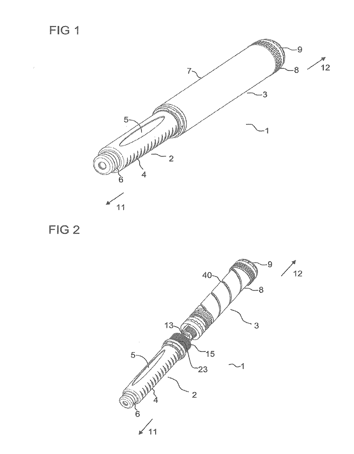 Cartridge holder and method for assembling a cartridge unit for a drug delivery device