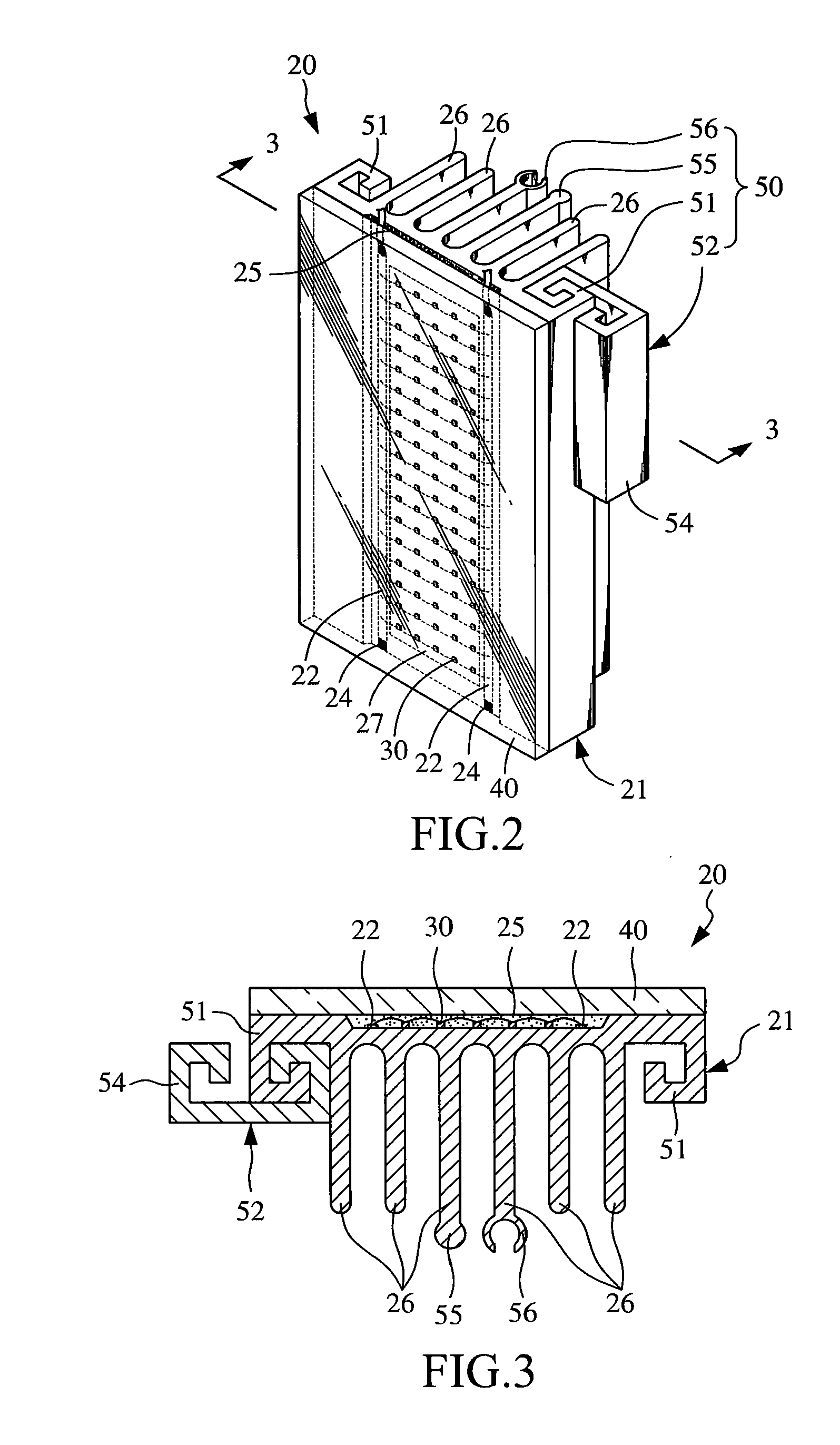 LED lamp structure