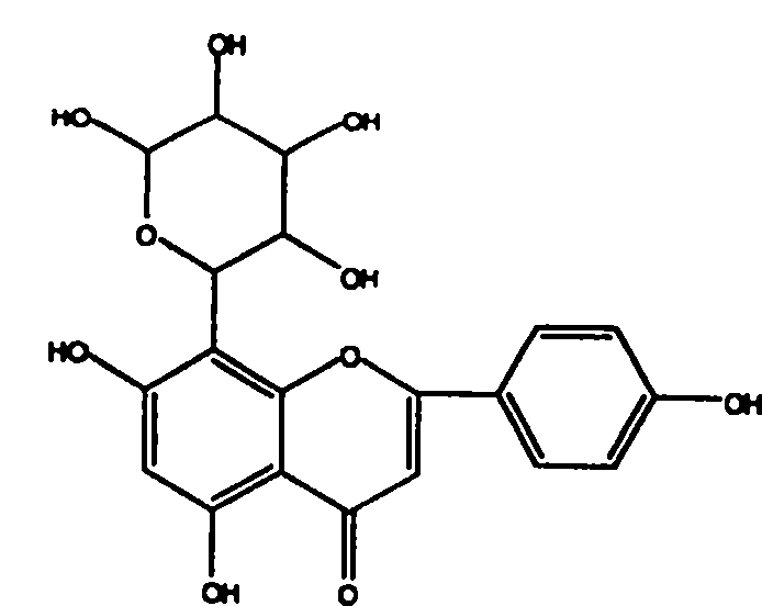 Method for extracting and purifying vitexin and isoviextin from cajanus cajan branches and leaves