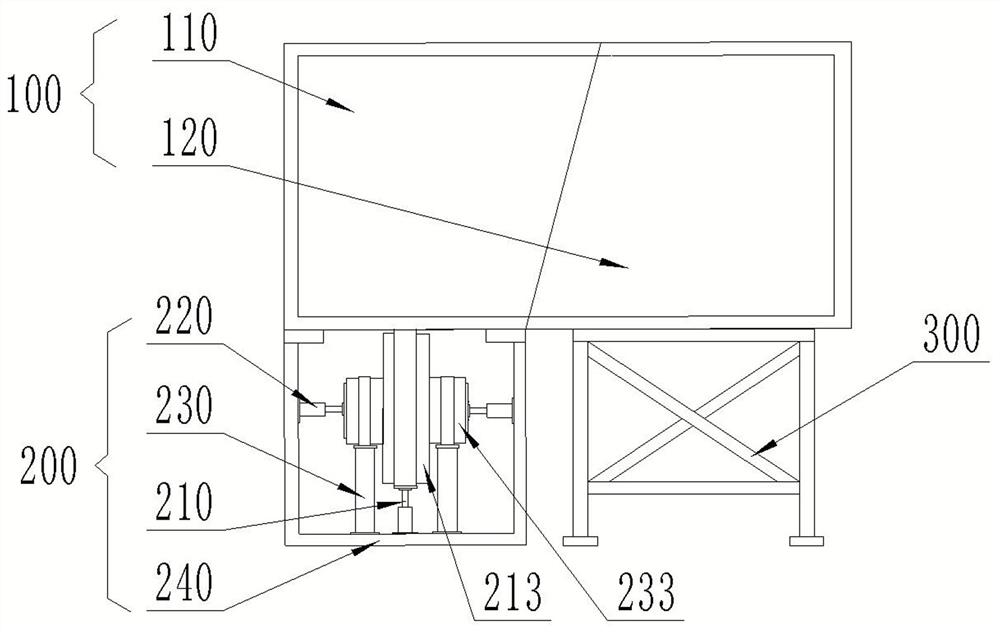 Experimental system and method for simulating influence of fracture stick-slip dislocation on tunnel engineering