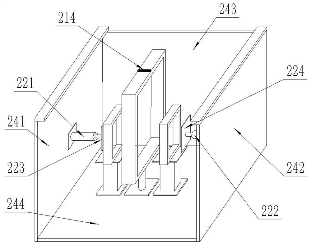 Experimental system and method for simulating influence of fracture stick-slip dislocation on tunnel engineering