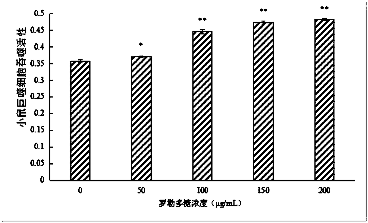 Traditional Chinese medicine extract for enhancing immunity and preparation method thereof