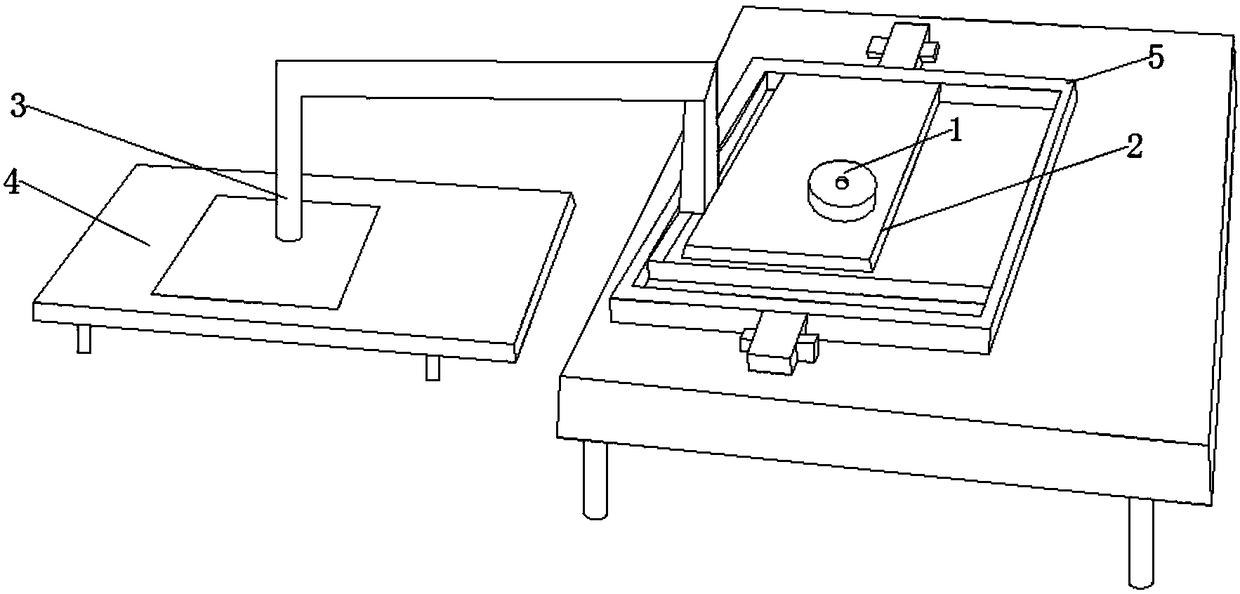 Novel profile cutting device for tempered film