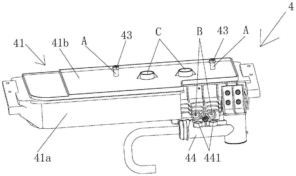 Drum type laundry treatment device