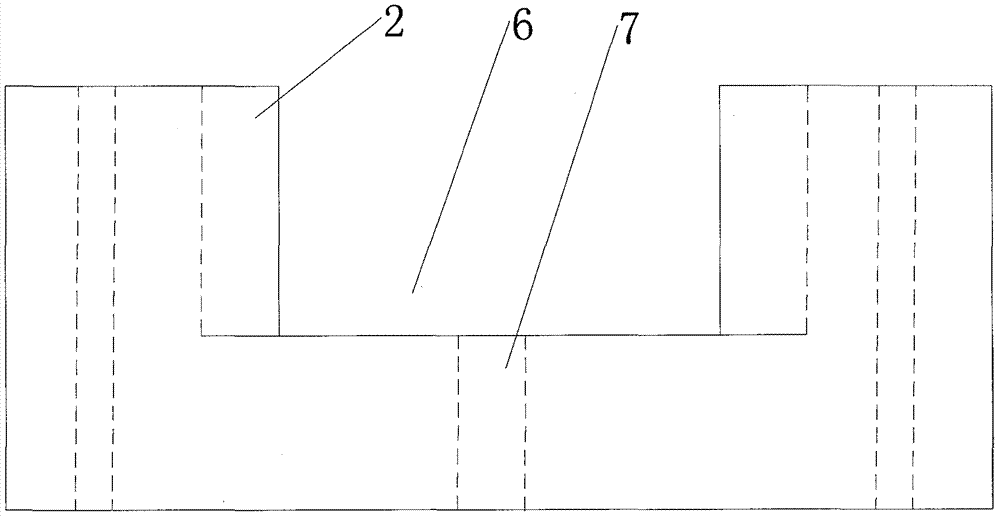 A device for digging square or rectangular holes/slots