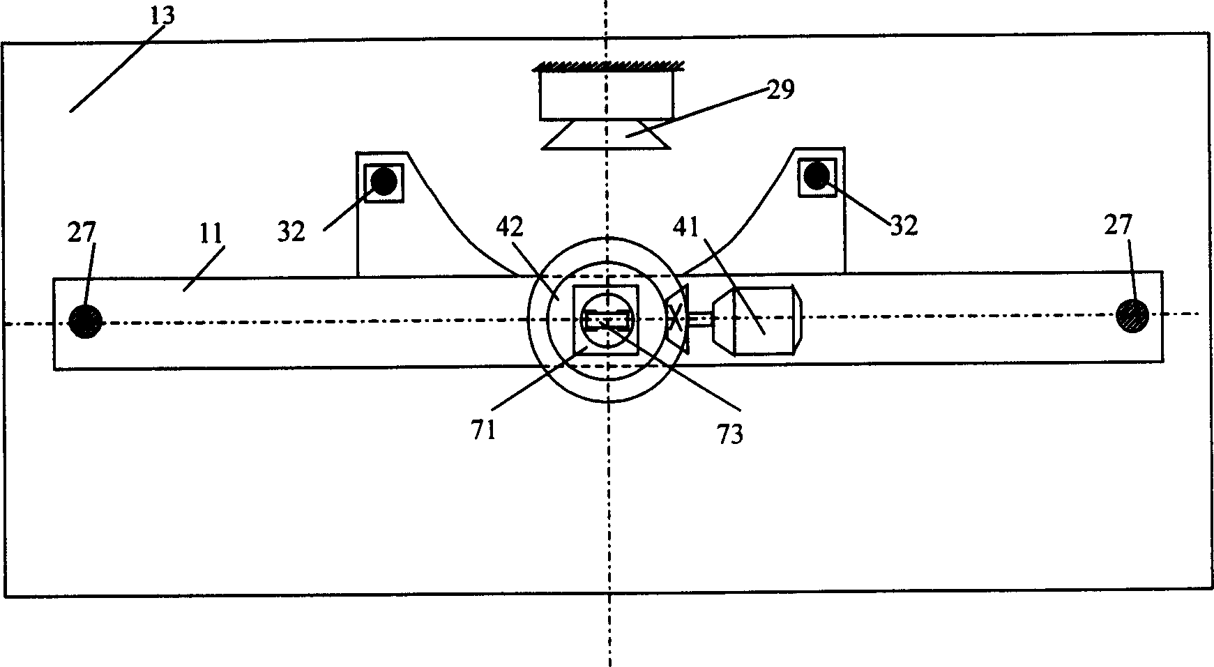 Combining method for measuring fiber profile and mechanics behavior and equipment