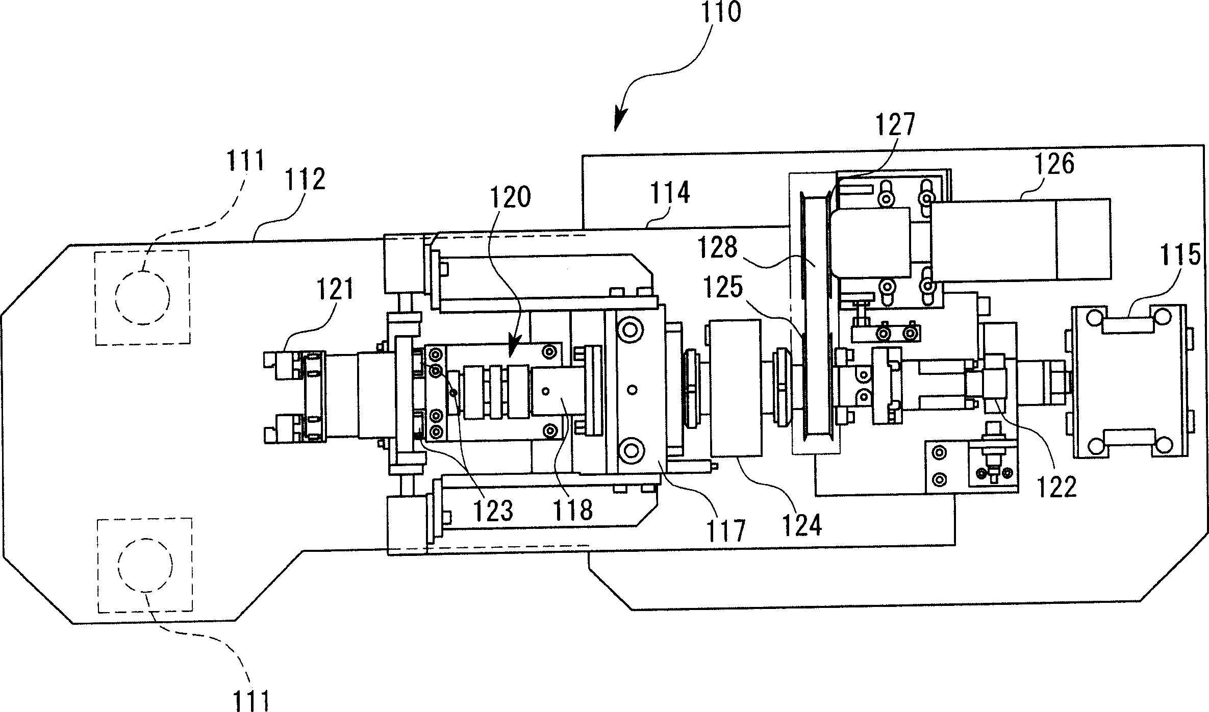 Checking device of the gear-driving balancer