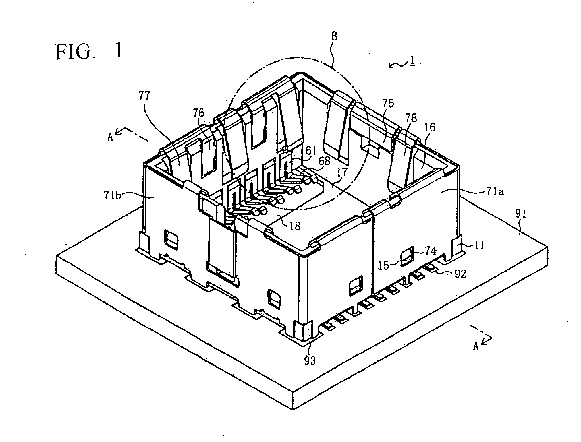 Camera socket module