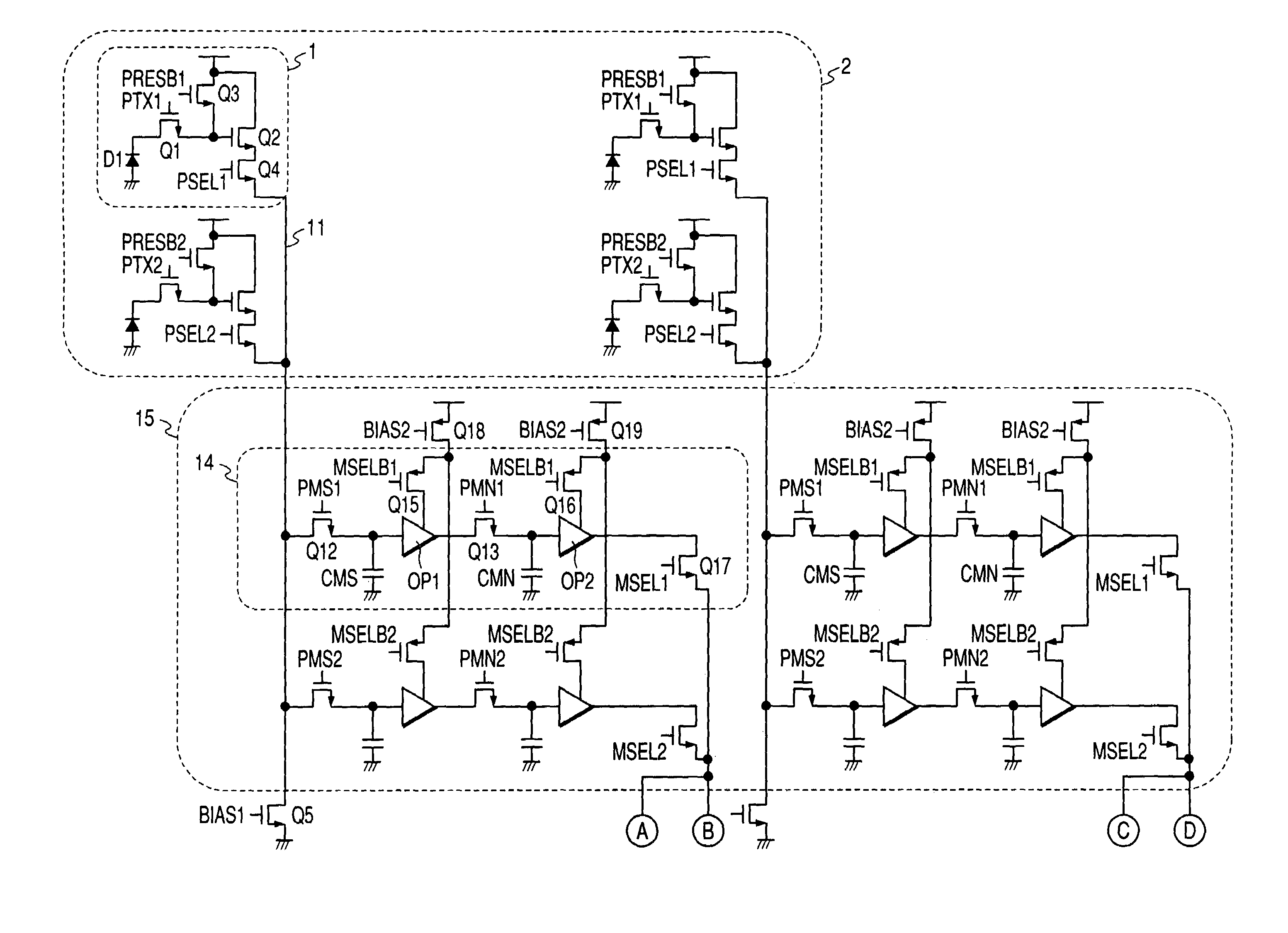 Solid state image device and camera using it