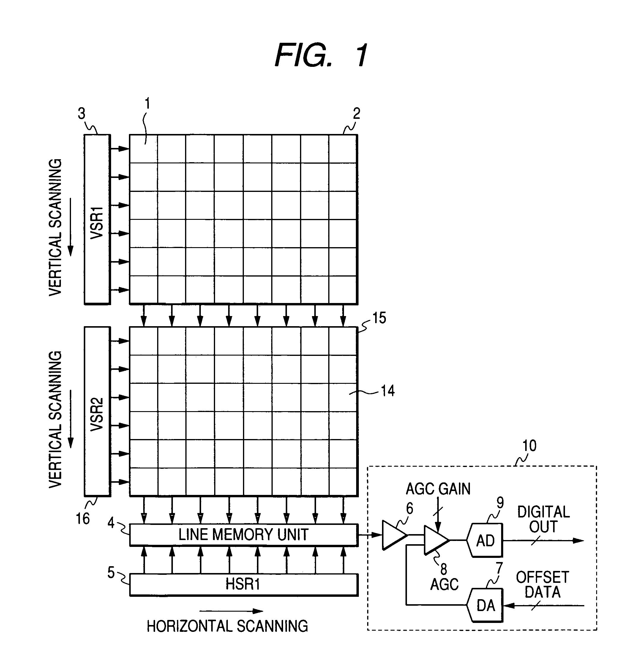 Solid state image device and camera using it