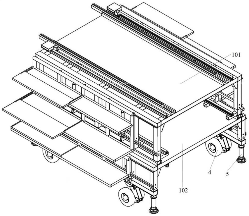 A three-step construction technology based on a tunnel excavation and support integrated trolley