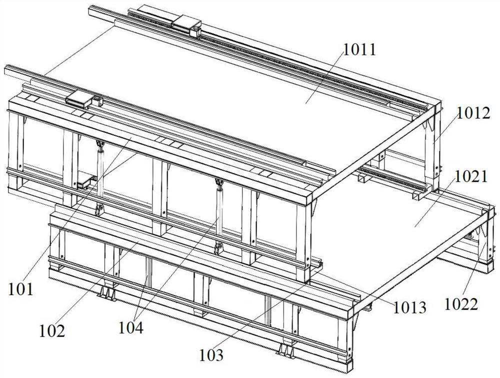 A three-step construction technology based on a tunnel excavation and support integrated trolley