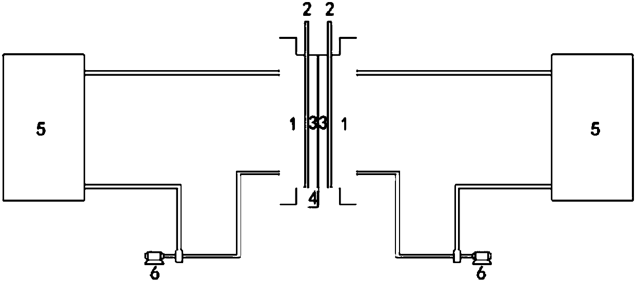 Zinc-nickel double-flow battery