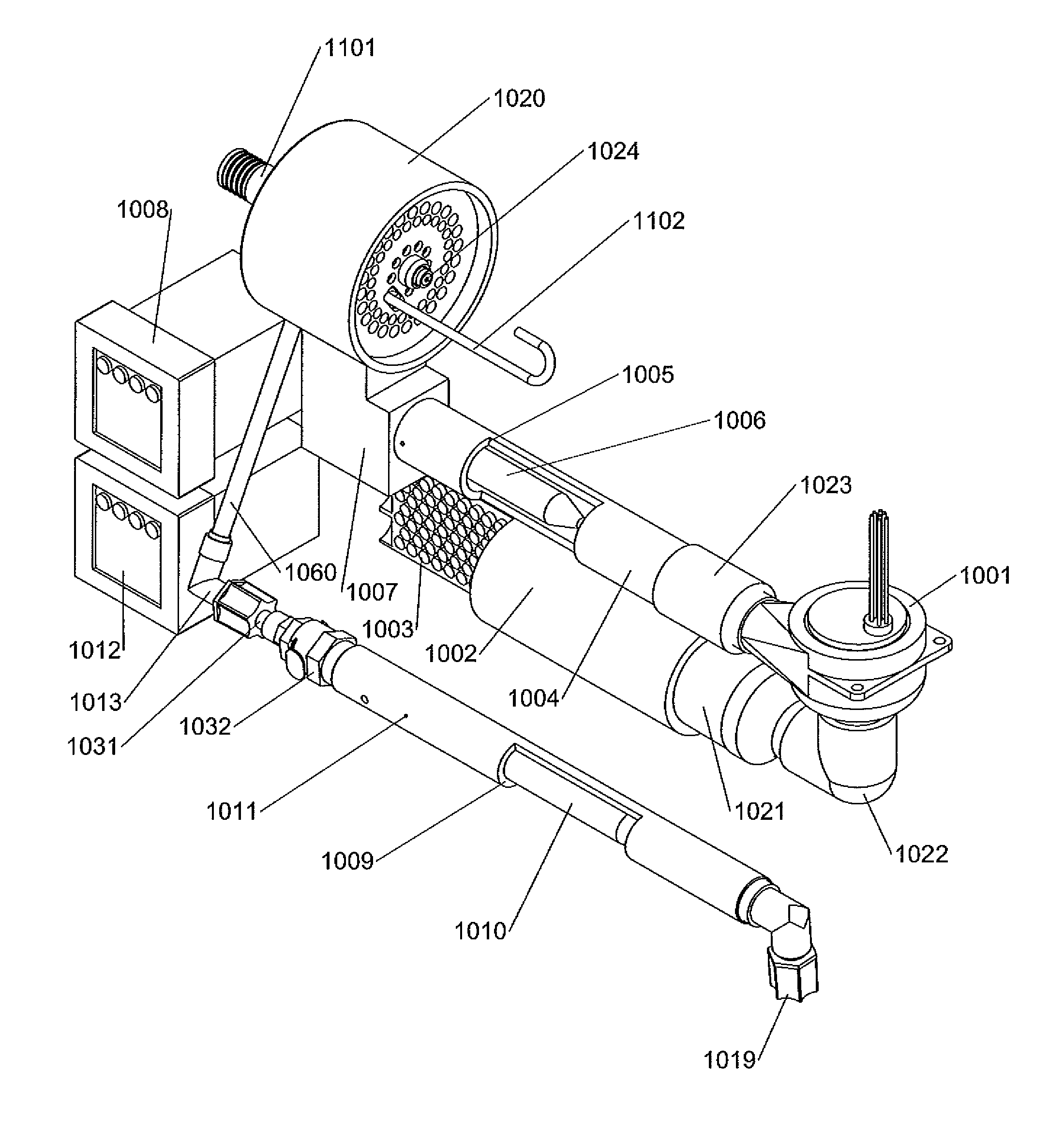 Method of operating a compact, low flow resistance aerosol generator