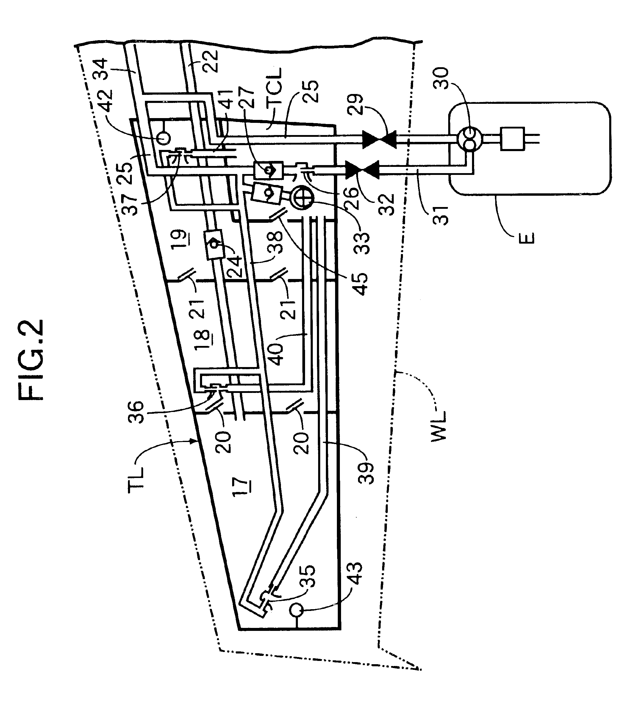 Airplane fuel supply system and airplane wing pipeline assembly method