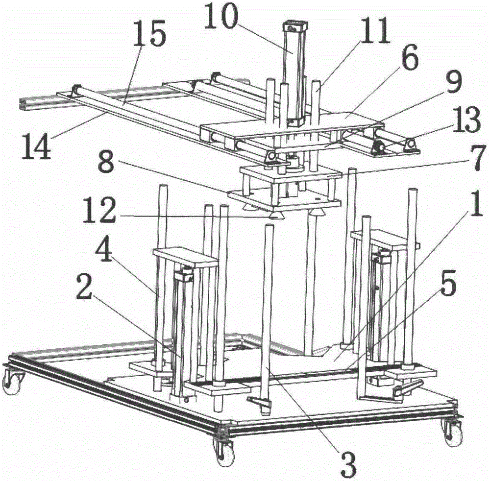 Novel automatic plane-carton folding machine