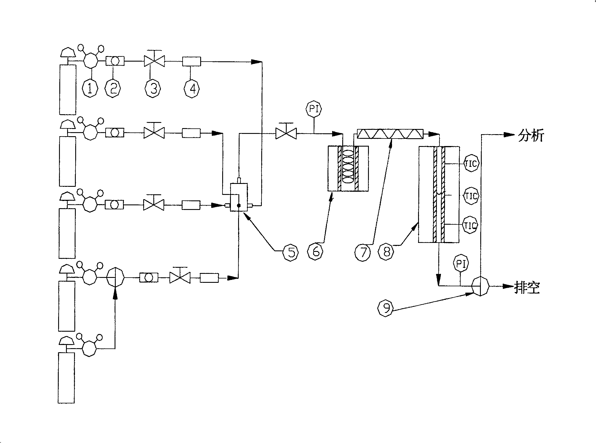 Double-pipe reactor