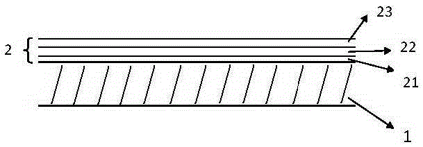 A glazed ceramic tile comprising a protective glaze layer and its manufacturing method