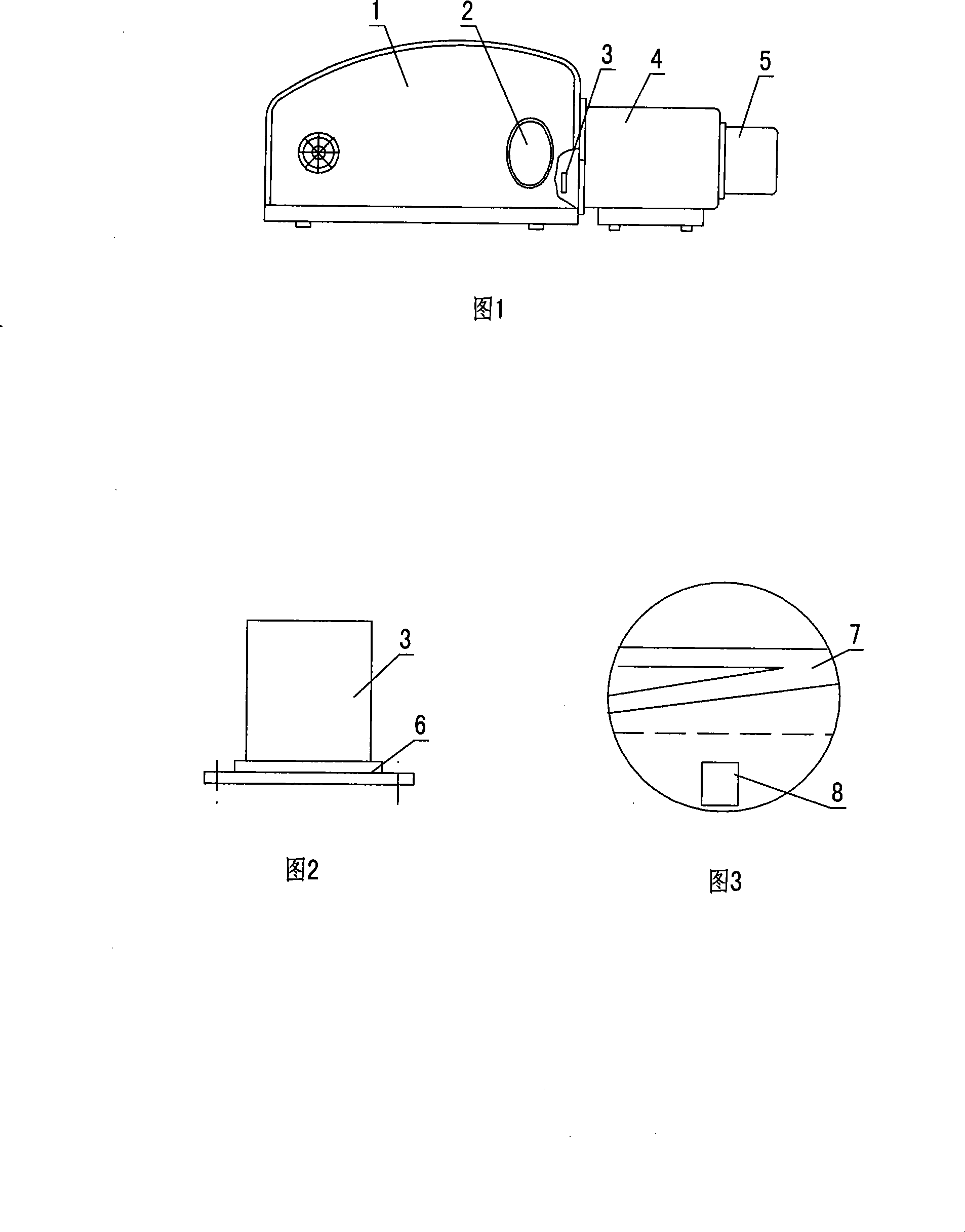 Random calibration device for digital type bone density bone age measuring instrument