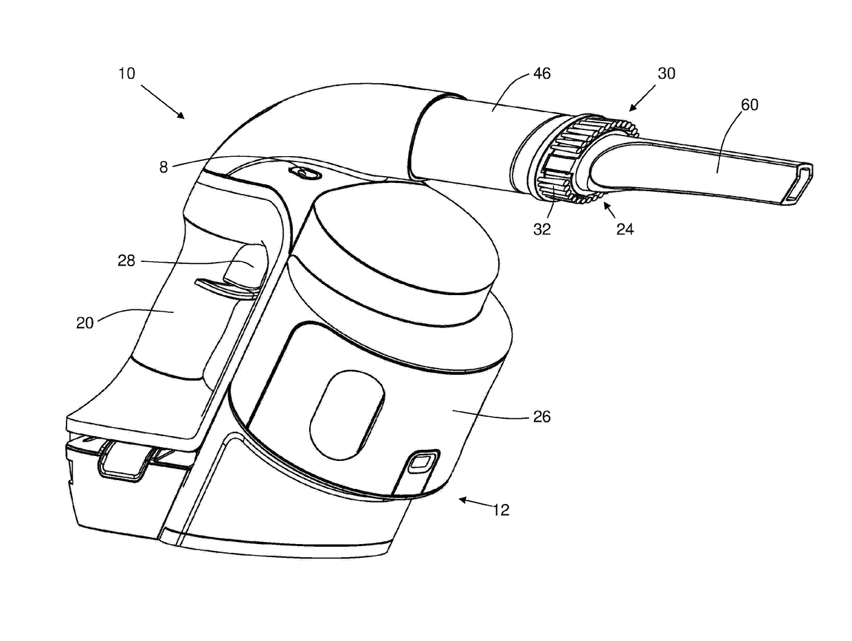 Hand-held vacuum cleaner