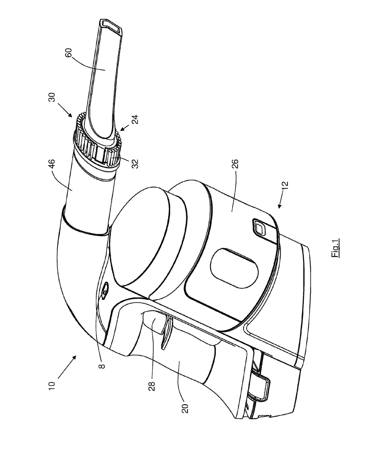 Hand-held vacuum cleaner